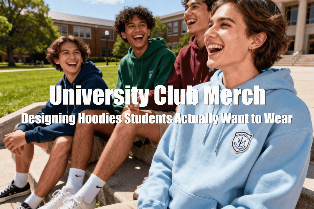 University Club Merch: Designing Hoodies Students Actually Want to Wear