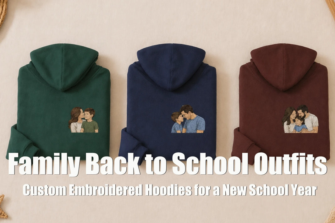 custom embroidered kids hoodies