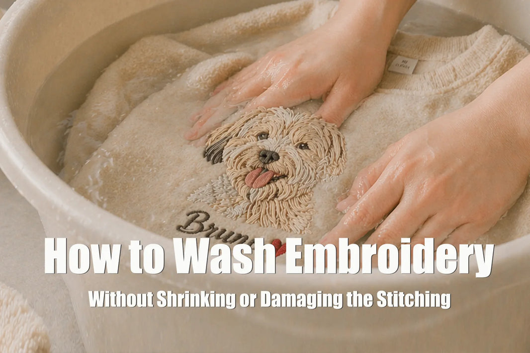 How to Wash Custom Embroidered Hoodies Without Shrinking or Damaging the Stitching