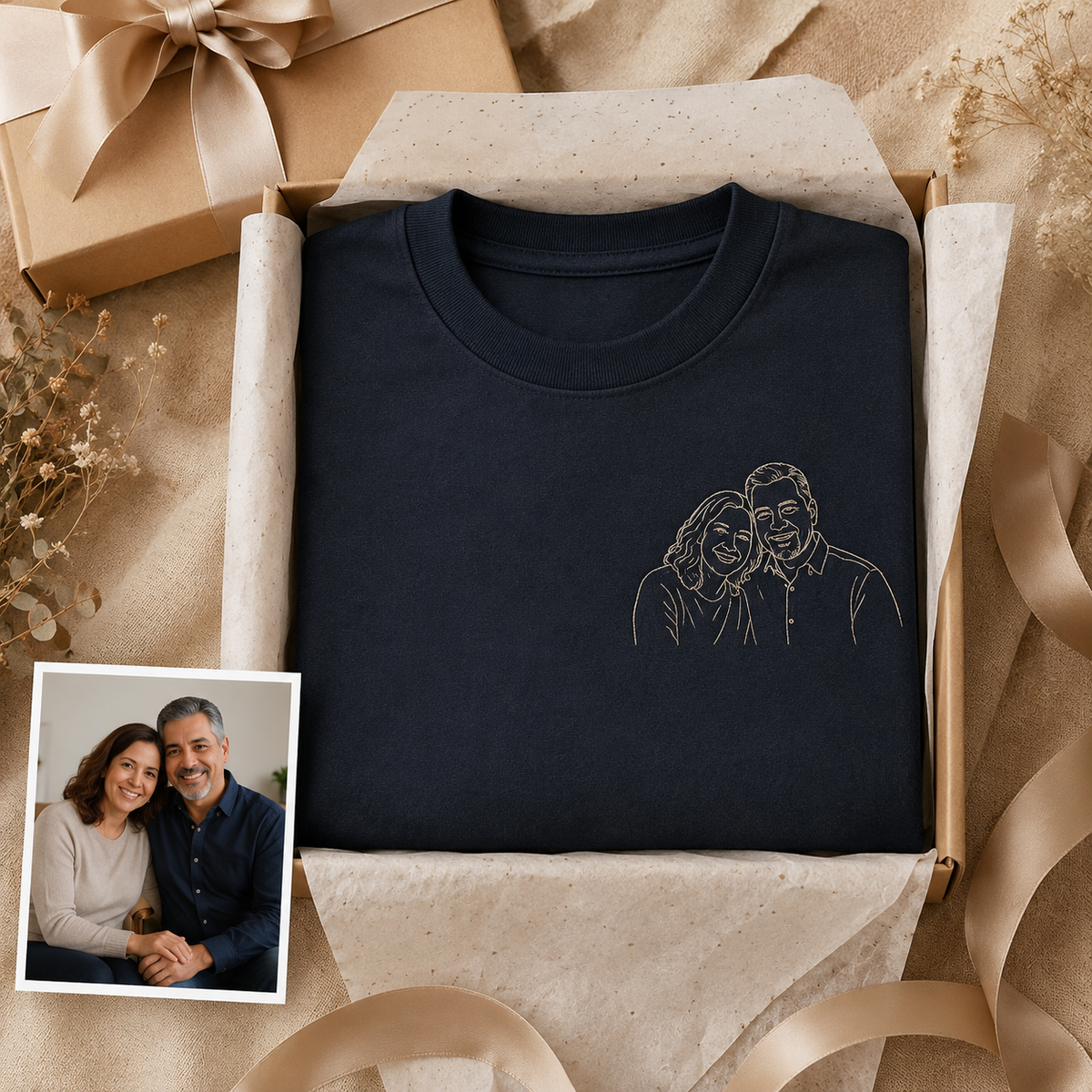 Sweatshirt with personalized mom embroidery for thoughtful Mothers Day gift