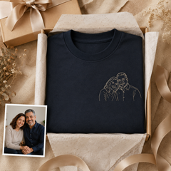 Sweatshirt with personalized mom embroidery for thoughtful Mothers Day gift