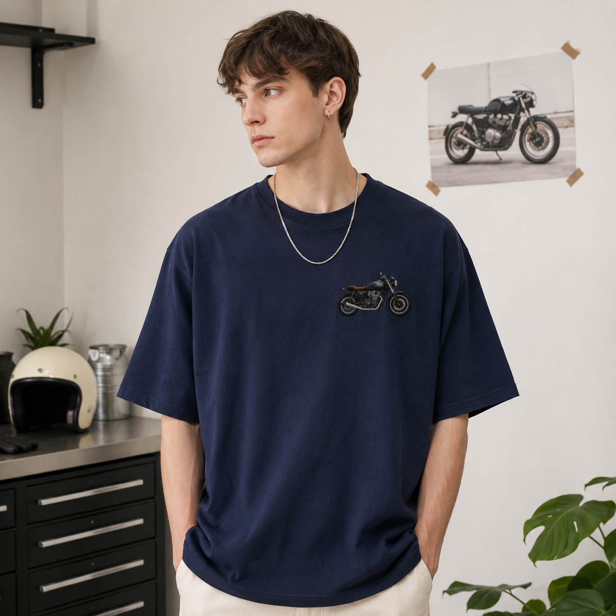 Hoodie with custom car outline embroidery for personalized car lover gift