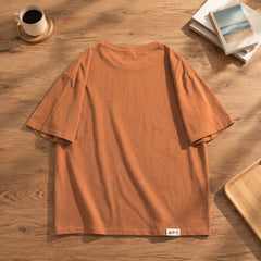 Zhang Shixian Hole artist collaboration printed T-shirt back view